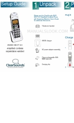 ClearSounds A500E DECT 6.0 Manuel de configuration