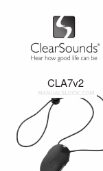 ClearSounds CLA7V2 Manual do utilizador