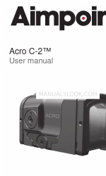 Aimpoint Acro C-2 Manuale d'uso