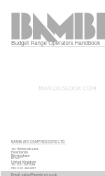 Bambi BB50D Operator's Handbook Manual