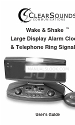 ClearSounds Wake & Shake Manuel de l'utilisateur