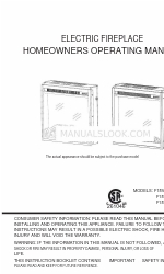 Altra F18V66L-1 Homeowners Operating Manual