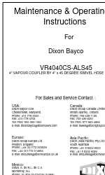 Dixon Bayco VR4040CS-ALS45 Instructions d'entretien et d'utilisation