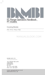 Bambi PT5 Operator's Handbook Manual