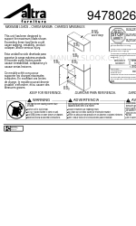 Altra furniture 9478026COM 조립 설명서