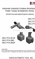 Dixon Automatic Tool SKC-PTA-B120 Instrukcja obsługi i konserwacji