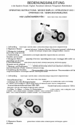 BambinoBike BambinoTrike Istruzioni per l'uso