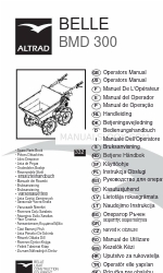 Altrad BELLE BMD 300 Manual do operador