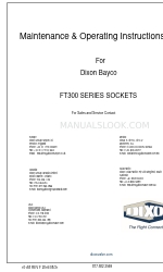 Dixon Bayco FT302 Instructions d'entretien et d'utilisation