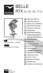 Altrad Belle RTX 60 Manuale dell'operatore