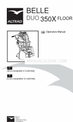 Altrad BELLE DUO 350X Operator's Manual