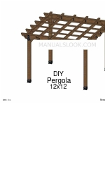 DIY Pergola 12x12 Manuale