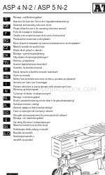 Altrad ASP 5 N-2 Manuel de montage et d'utilisation