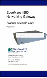 Edgewater Networks EdgeMarc 4550 Hardware installatiehandleiding