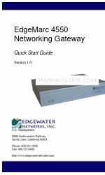 Edgewater Networks EdgeMarc 4550 Snelstarthandleiding