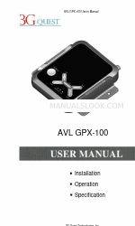 3G Quest GPX-100 User Manual