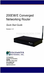 Edgewater Networks 200EW/E Quick Start Manual