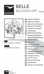 Altrad Belle Major 20-160X Manual do operador