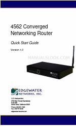 Edgewater Networks 4562 Snelstarthandleiding