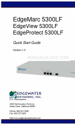 Edgewater Networks EdgeMarc 5300LF Hızlı Başlangıç Kılavuzu