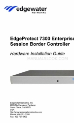 Edgewater Networks EdgeProtect 7300 ハードウェア・インストール・マニュアル