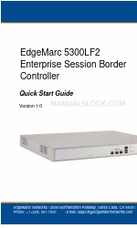 Edgewater Networks EdgeMarc 5300LF2 Manuale di avvio rapido