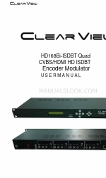 ClearView HD168Bi Manual del usuario