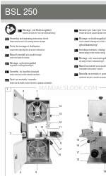 Altrad Lescha BSL 250 Assembly And Operating  Instruction Sheet Manual