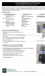 ClearWater M1500 Procedimento de manutenção