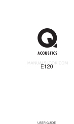 Acoustics E120 Kullanıcı Kılavuzu