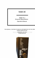 EDI NSM-3E Operation Manual