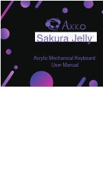 Akko Sakura Jelly Руководство пользователя