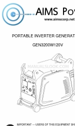 AIMS Power GEN3200W120V Manuel