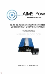 AIMS Power PIC100012120S Instruction Manual