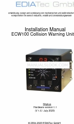 EDIATec ECW100 Installation Manual