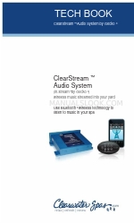 Clearwater Spas ClearStream Gecko in.stream Książka techniczna