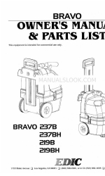 Edic Bravo 219B Owner's Manual