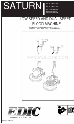 Edic Saturn 20LS3-BK-SV 소유자/운영자 매뉴얼