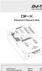 DJ-Tech DIF-X ユーザーマニュアル