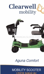 Clearwell Mobility Aguna Comfort Manual del usuario