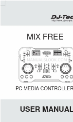 DJ-Tech Mix Free Manual do utilizador