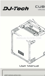 DJ-Tech Cube 50 ユーザーマニュアル