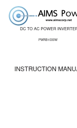 AIMS Power PWRB1000 Buku Petunjuk