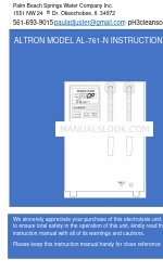 Altron AL-761-N Manual de instruções