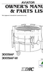 Edic 3009AF Owner's Manual & Parts List