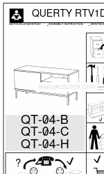 Arthauss Furniture QT-04-B Manuale di istruzioni per il montaggio