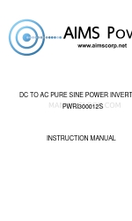 AIMS Power PWRI300012S Manuale di istruzioni