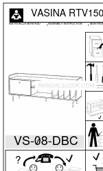 Arthauss Furniture VASINA RTV150 Montagehandleiding