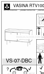 Arthauss Furniture VS-07-DBC Assembly Instruction Manual