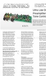 Altronics K 5171 Handmatig